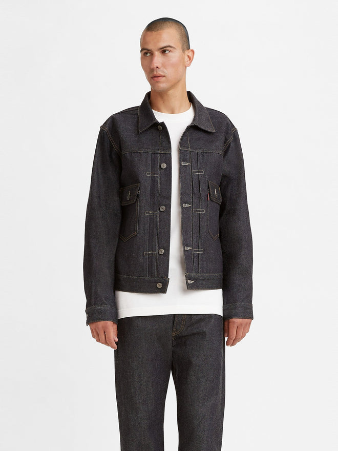 lvc 1953 男士 type ii 牛仔外套(lvc 原創復刻系列) 705070066XL- Indigo Rigid  – Levi's 香港