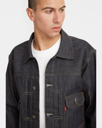 levi's® vintage clothing men's 1953 type ii jacket 705070066M- Indigo Rigid  – Levi's Hong Kong