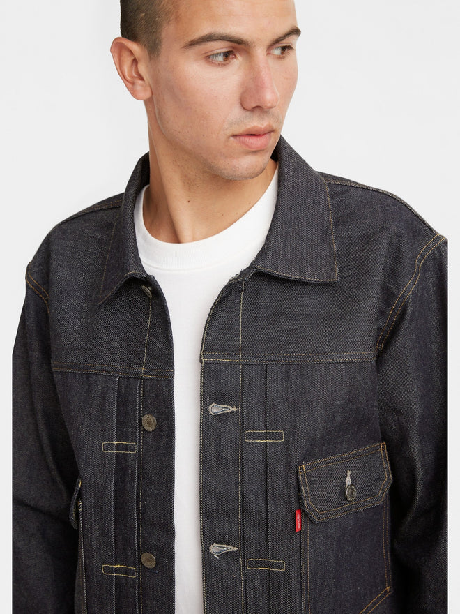 lvc 1953 男士 type ii 牛仔外套(lvc 原創復刻系列) 705070066XL- Indigo Rigid  – Levi's 香港