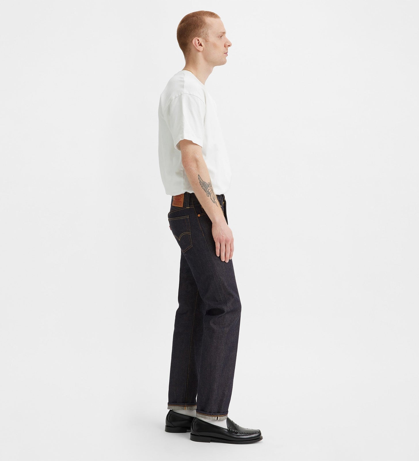 lvc 1954 男士 501® 牛仔褲 (lvc 原創復刻系列) 5015401103132 Indigo Rigid – Levi's 香港