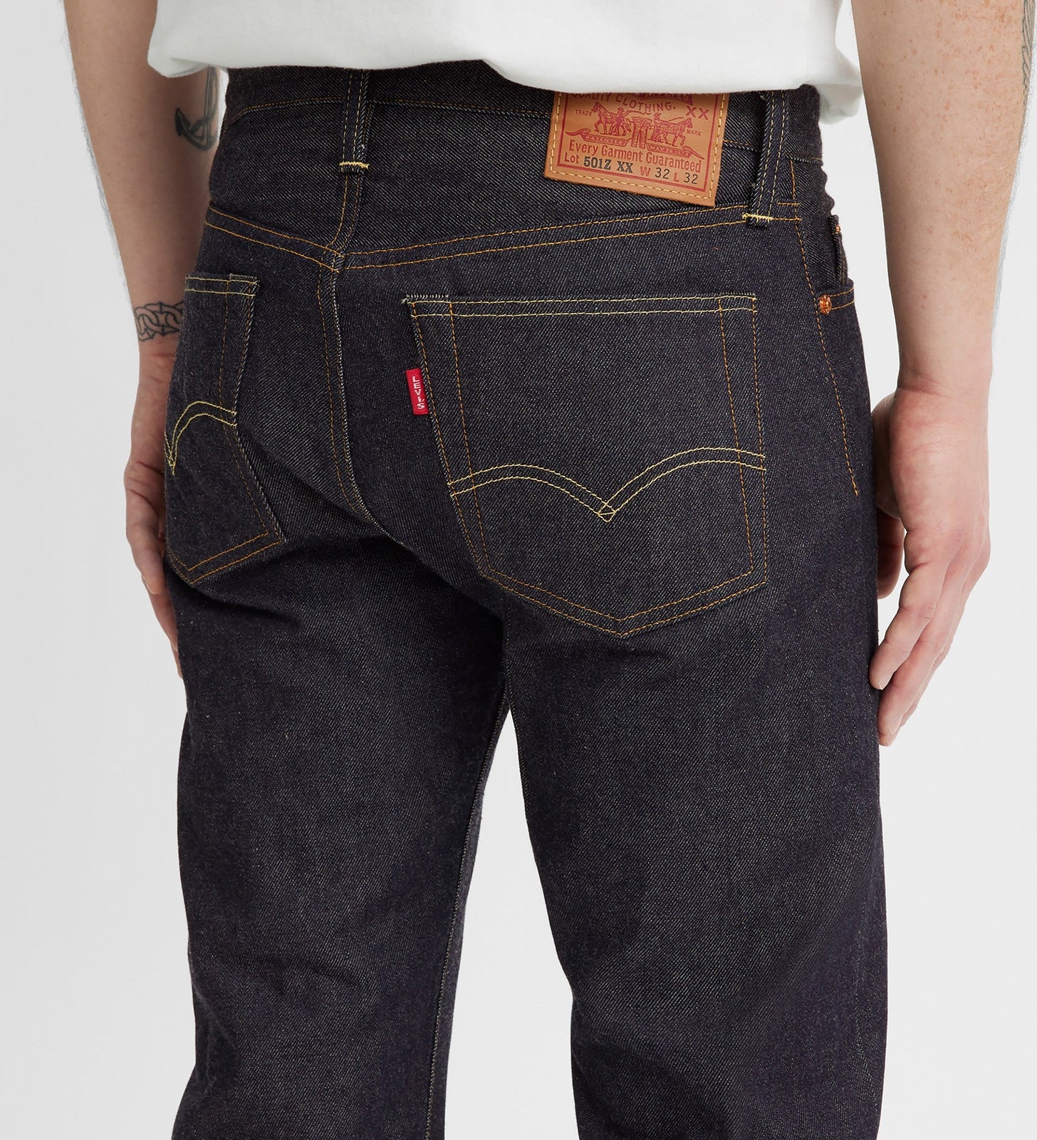 lvc 1954 男士 501® 牛仔褲 (lvc 原創復刻系列) 5015401103132 Indigo Rigid – Levi's 香港