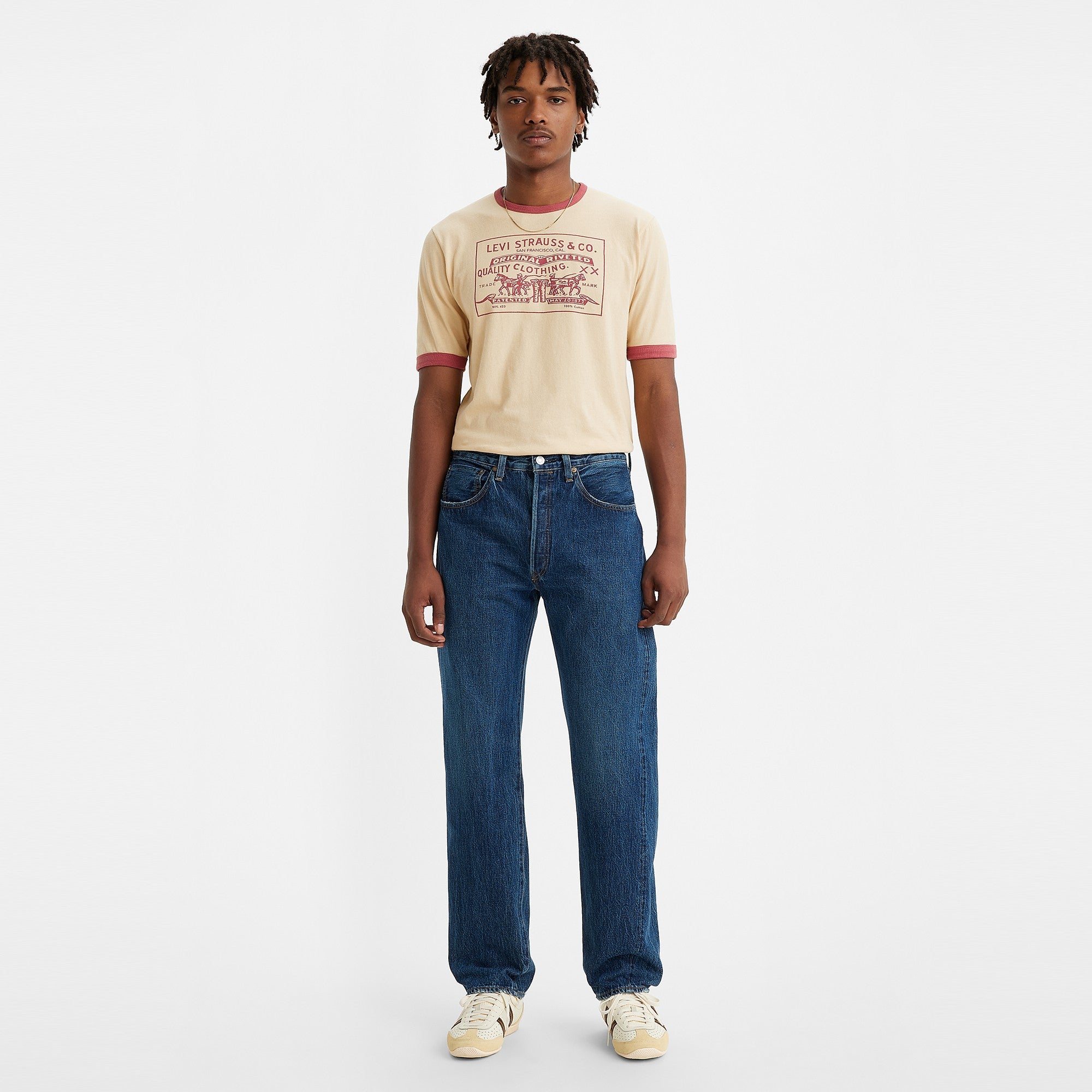 Levi s Vintage Clothing Men s 1955 501 Jeans Taraval Indigo Worn In Levi s HK Levi s Hong Kong