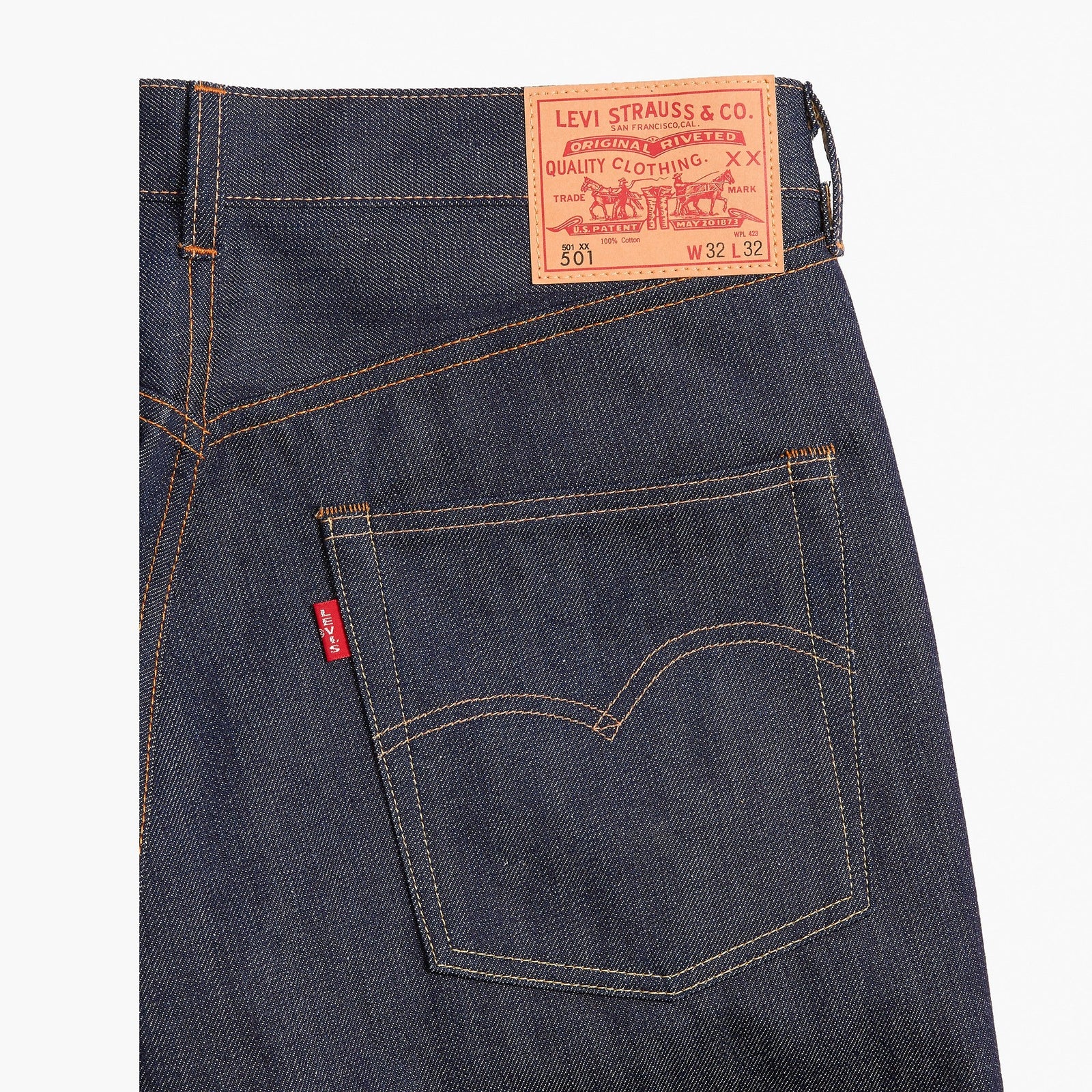 levi's® vintage clothing men's 1966 501® jeans 6650101462932 Indigo Rigid – Levi's Hong Kong