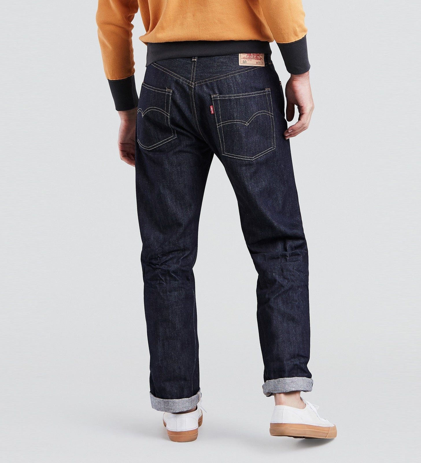 lvc 1966 男士 501® 牛仔褲 (lvc 原創復刻系列) 6650101462932 Indigo Rigid – Levi's 香港