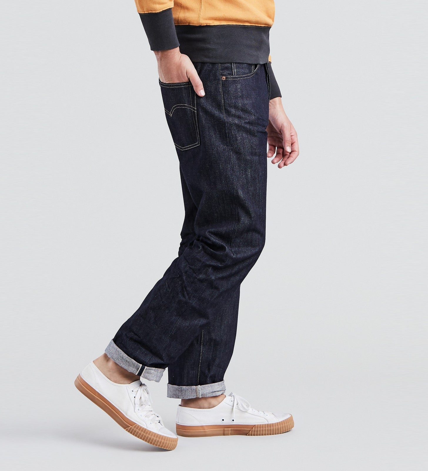 lvc 1966 男士 501® 牛仔褲 (lvc 原創復刻系列) 6650101462932 Indigo Rigid – Levi's 香港