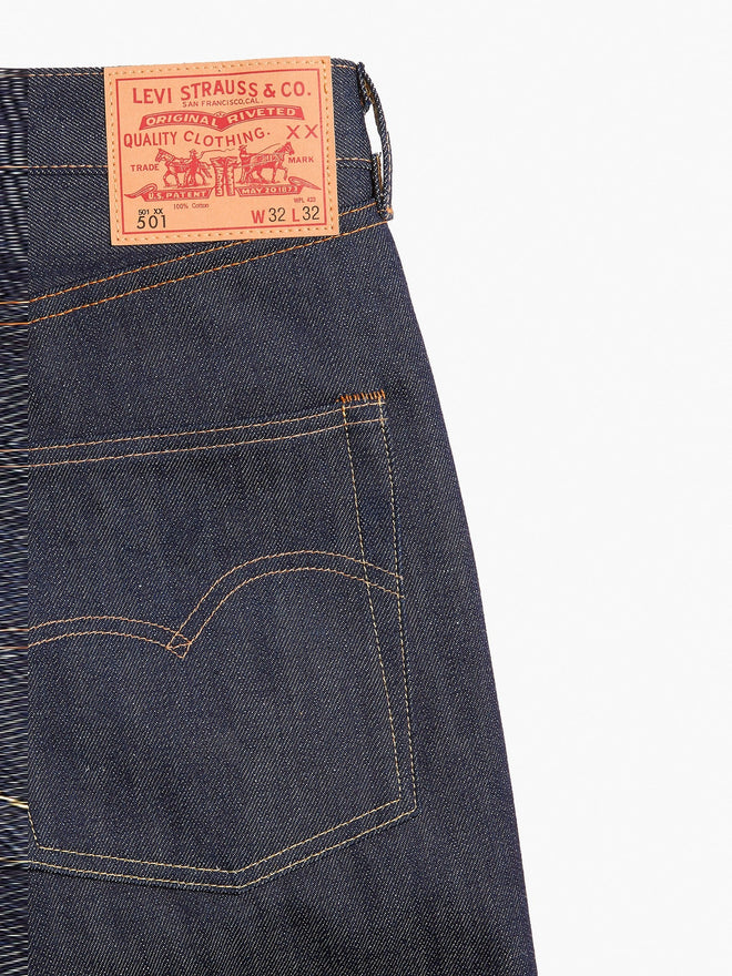 lvc 1966 男士 501® 牛仔褲 (lvc 原創復刻系列) 6650101462932 Indigo Rigid  – Levi's 香港