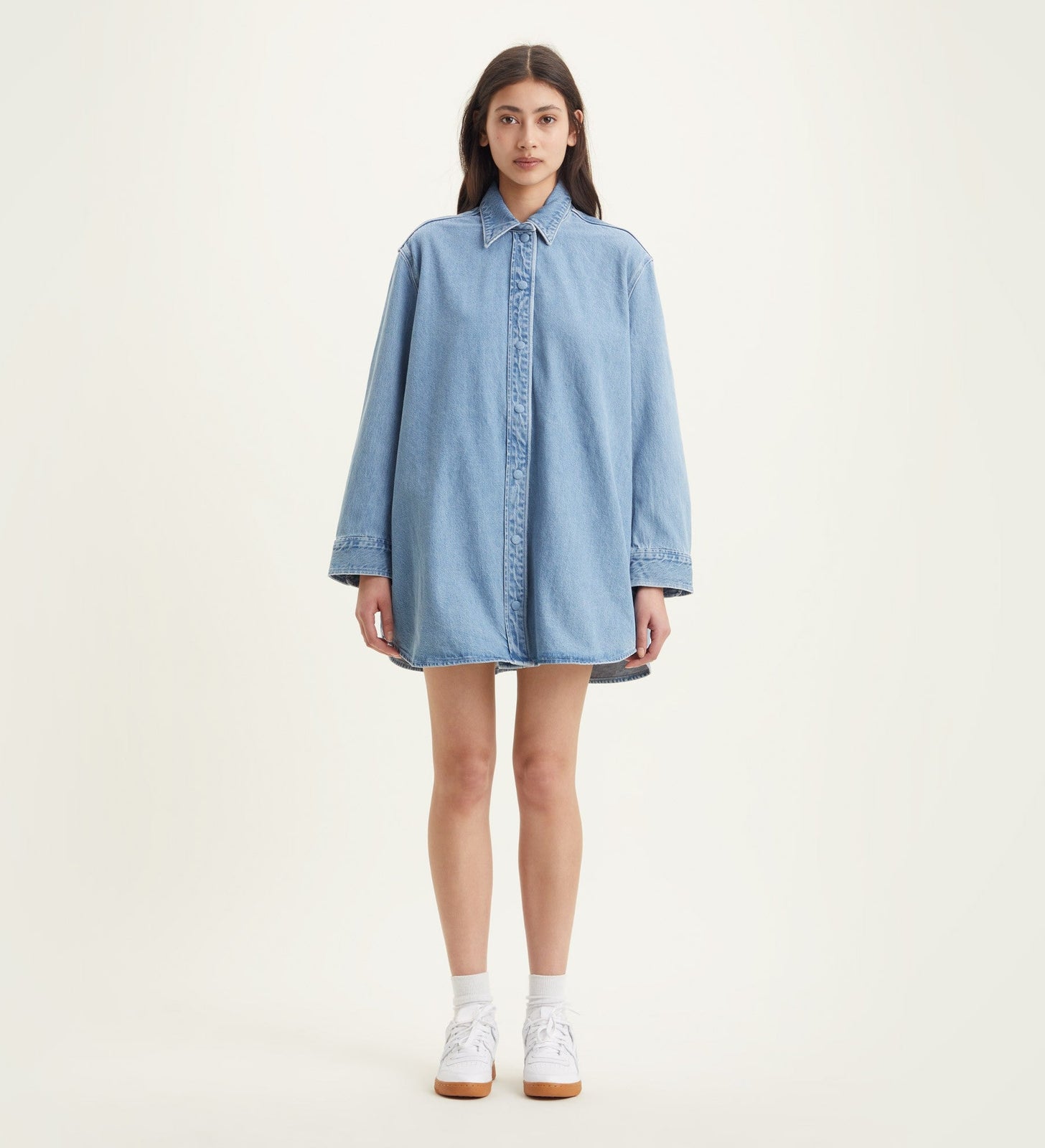 levi's® wellthread® 永續時裝系列 娃娃連身裙 | 女裝 A31180000XS- Wellthread Indigo Rinse – Levi's 香港