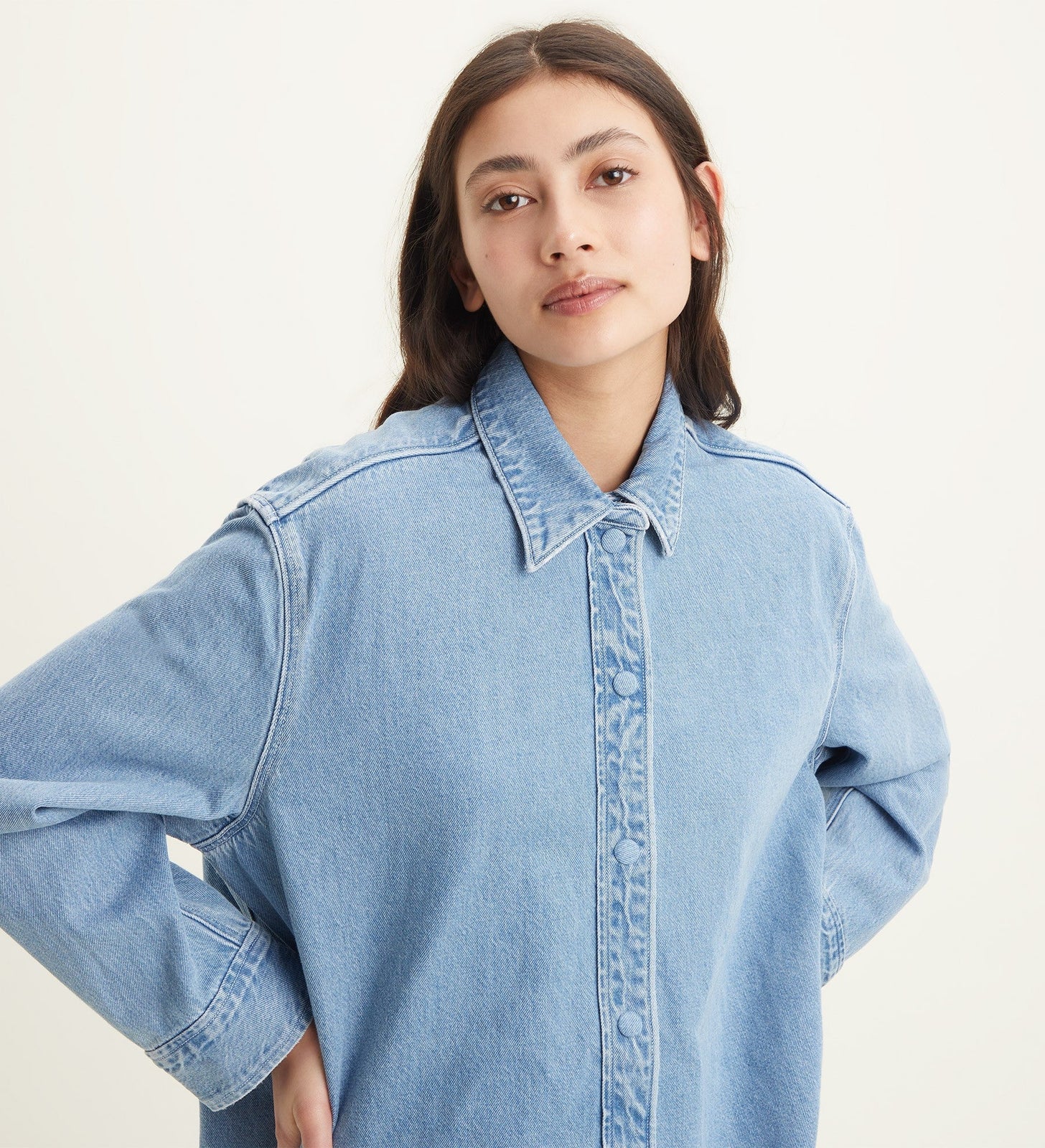levi's® wellthread® 永續時裝系列 娃娃連身裙 | 女裝 A31180000XS- Wellthread Indigo Rinse – Levi's 香港