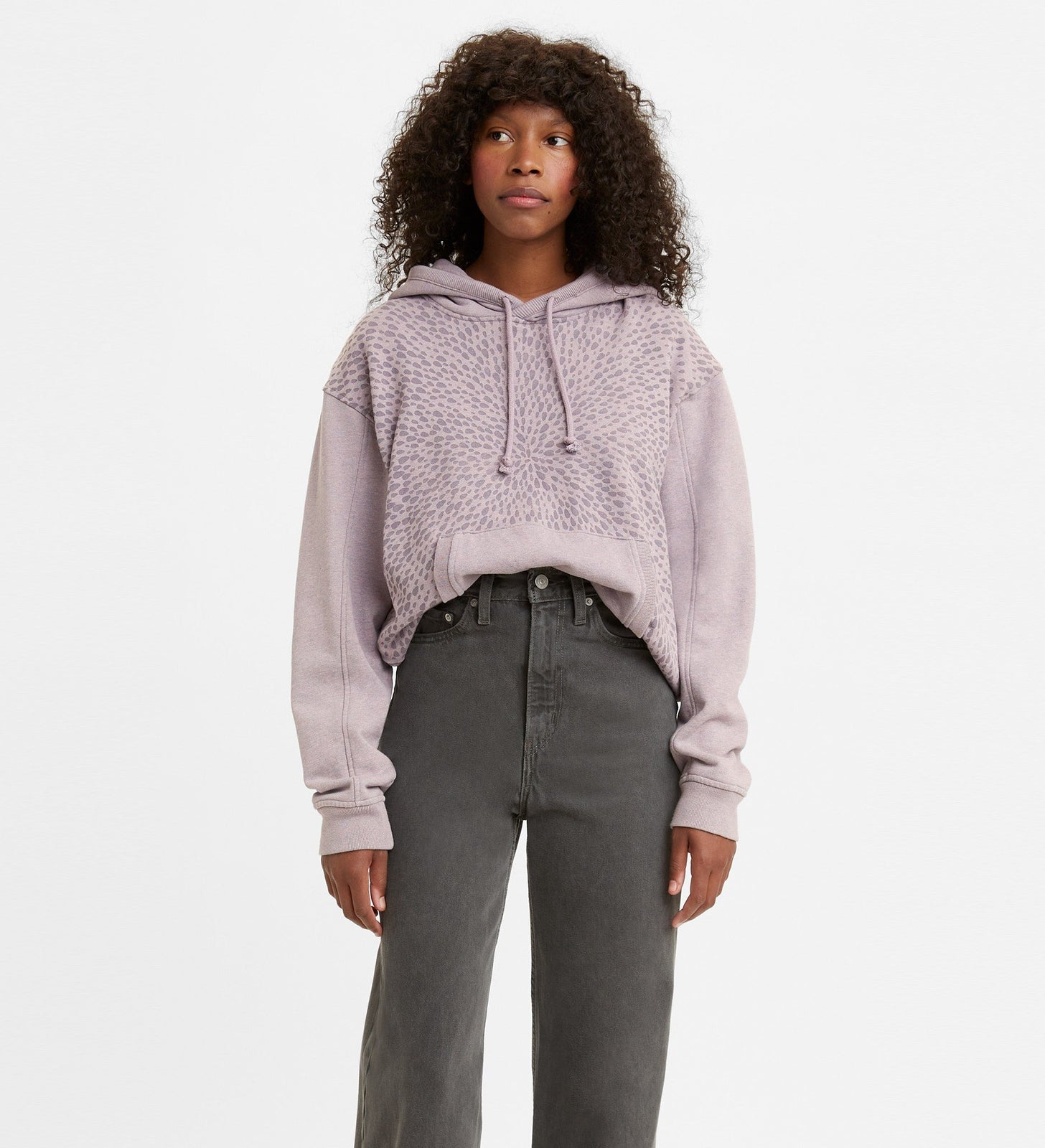 levi's® wellthread® 永續時裝系列連帽衛衣 | 女裝 861430005S- Violet Dusk Purple – Levi's 香港