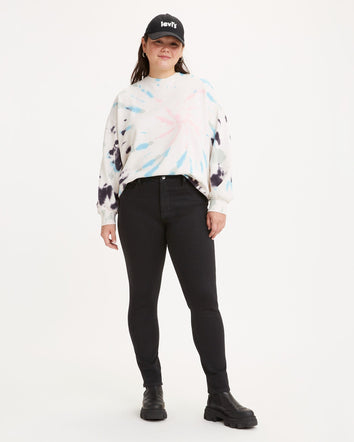 levi's®  311 緊身窄腳牛仔褲 | 女裝 1962602262428 Black Peony - Black  – Levi's 香港