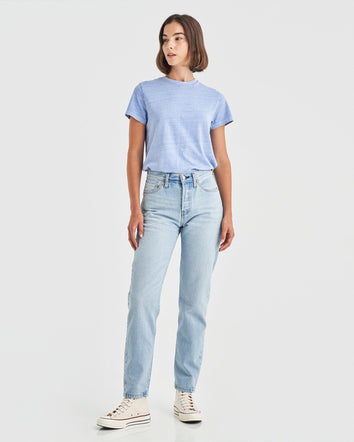levi's® 501® ‘81 牛仔褲 | 女裝 A469900062629 Light Indigo Pattern  – Levi's 香港