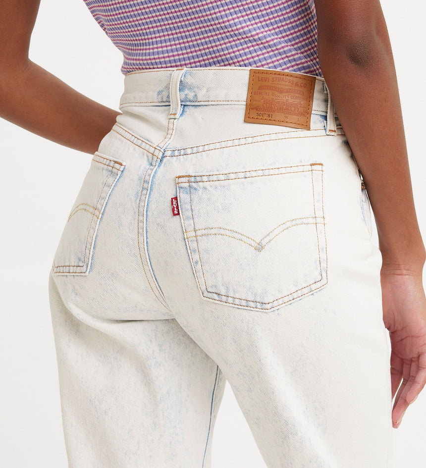 levi's® 501® ‘81 牛仔褲 | 女裝 A469900102429 Snow Pic - Blue – Levi's 香港