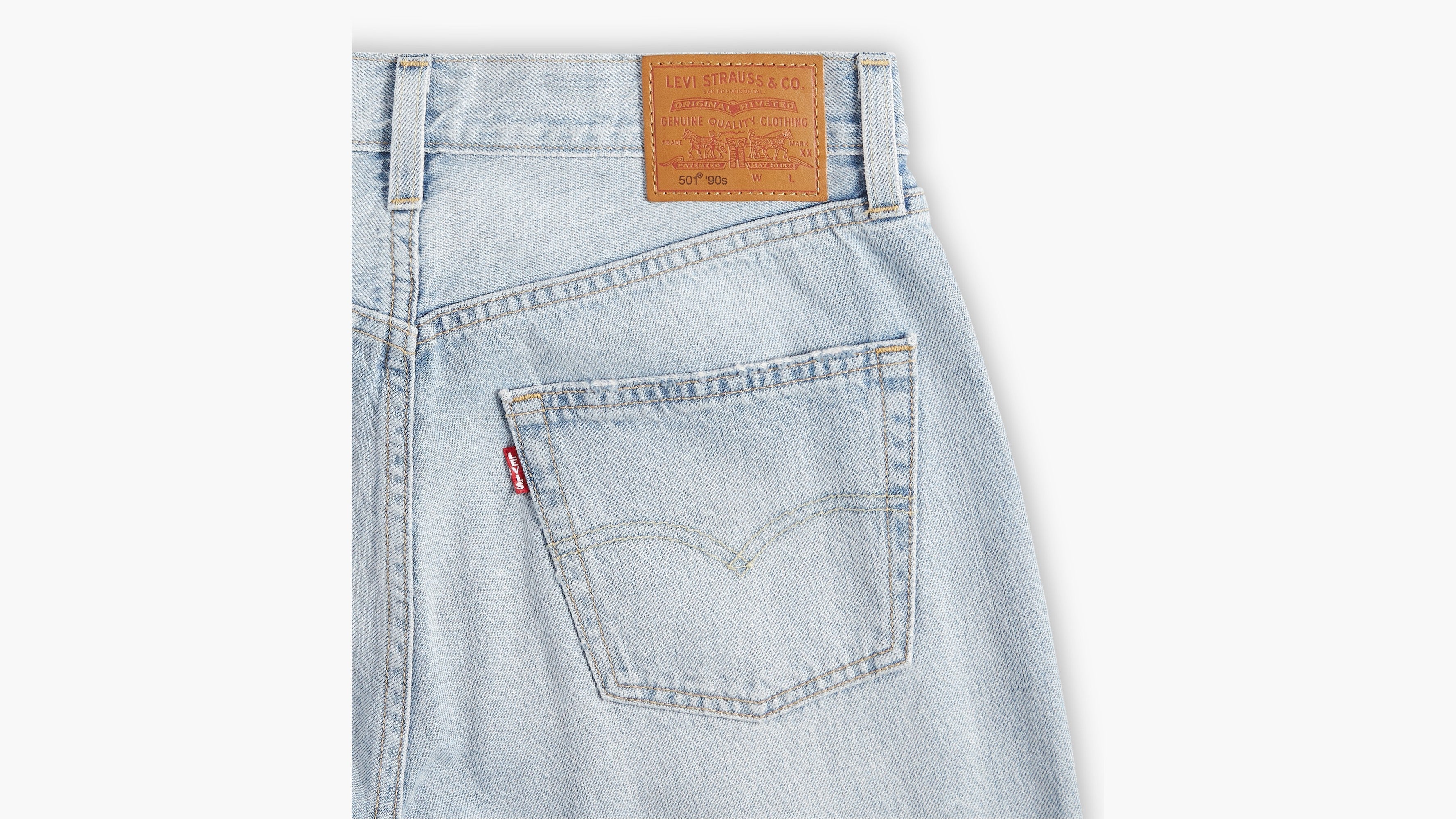 Levi's® Women's 501® '90s Jeans - Serious Sizzle - Blue | Levi's 