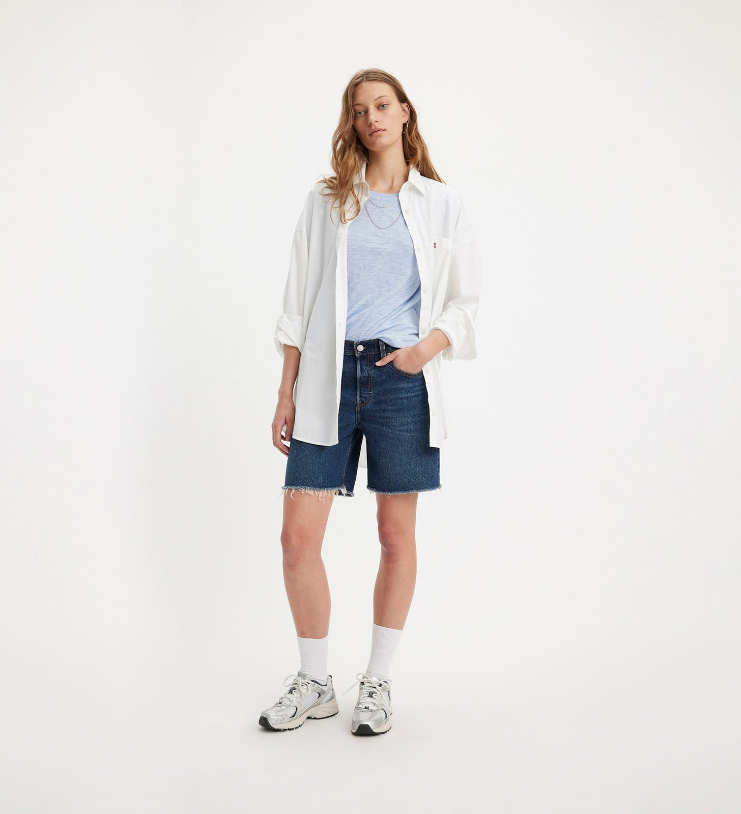 levi's® women's 501® '90s lightweight shorts A8433000024- Bottom Bar Short Lightweight – Levi's Hong Kong