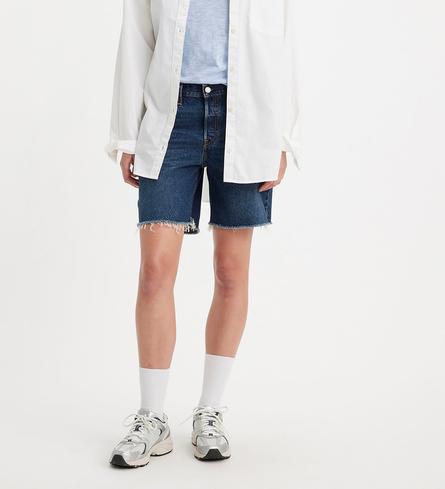 levi's® women's 501® '90s lightweight shorts A8433000024- Bottom Bar Short Lightweight – Levi's Hong Kong
