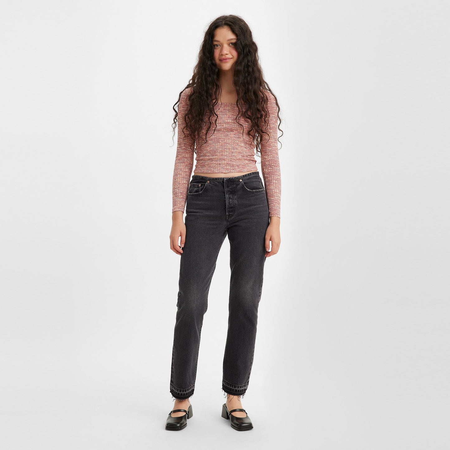 Levi's® 501® 窄腰頭牛仔褲 | 女裝