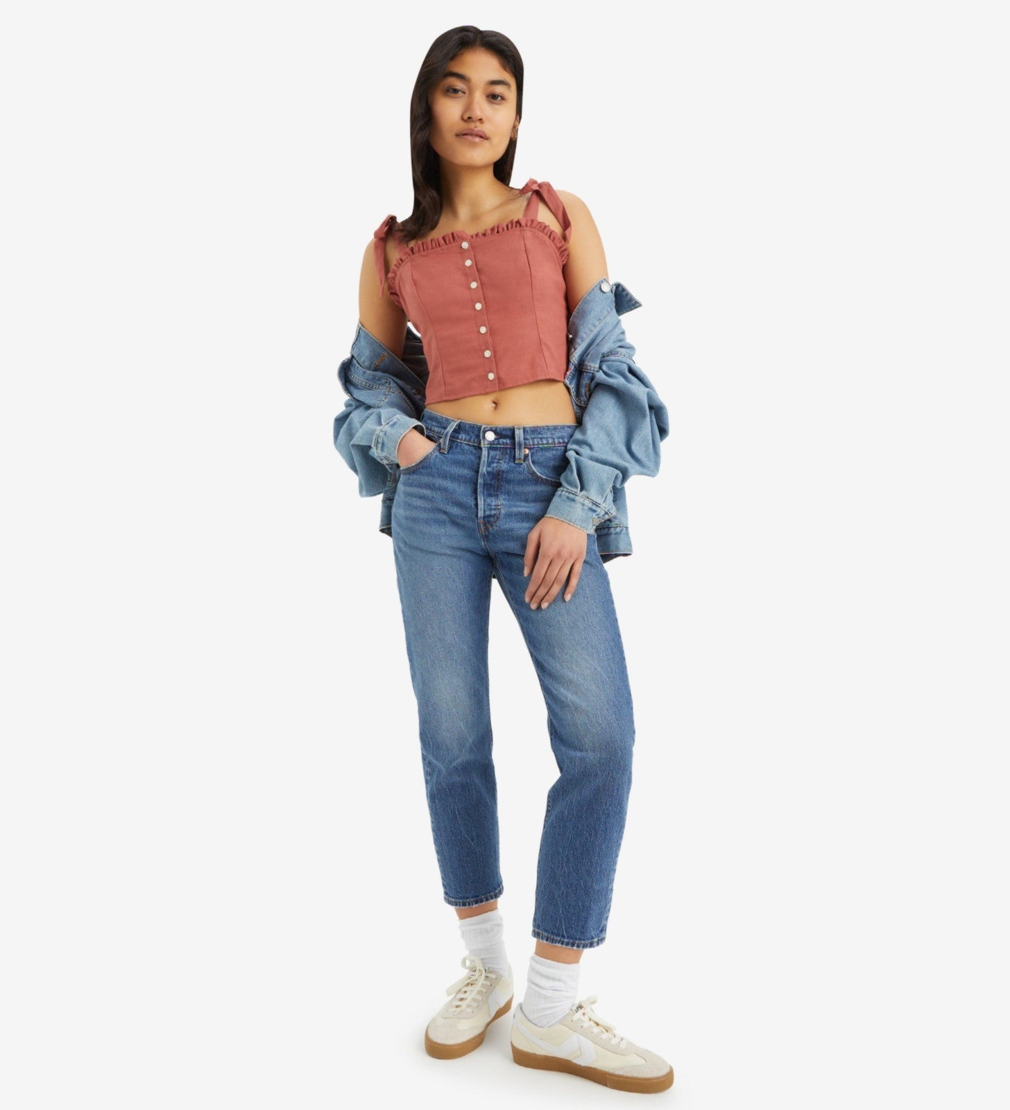 levi's® women's 501® original cropped jeans 3620003352426 Erin Can't Wait Stretch – Levi's Hong Kong