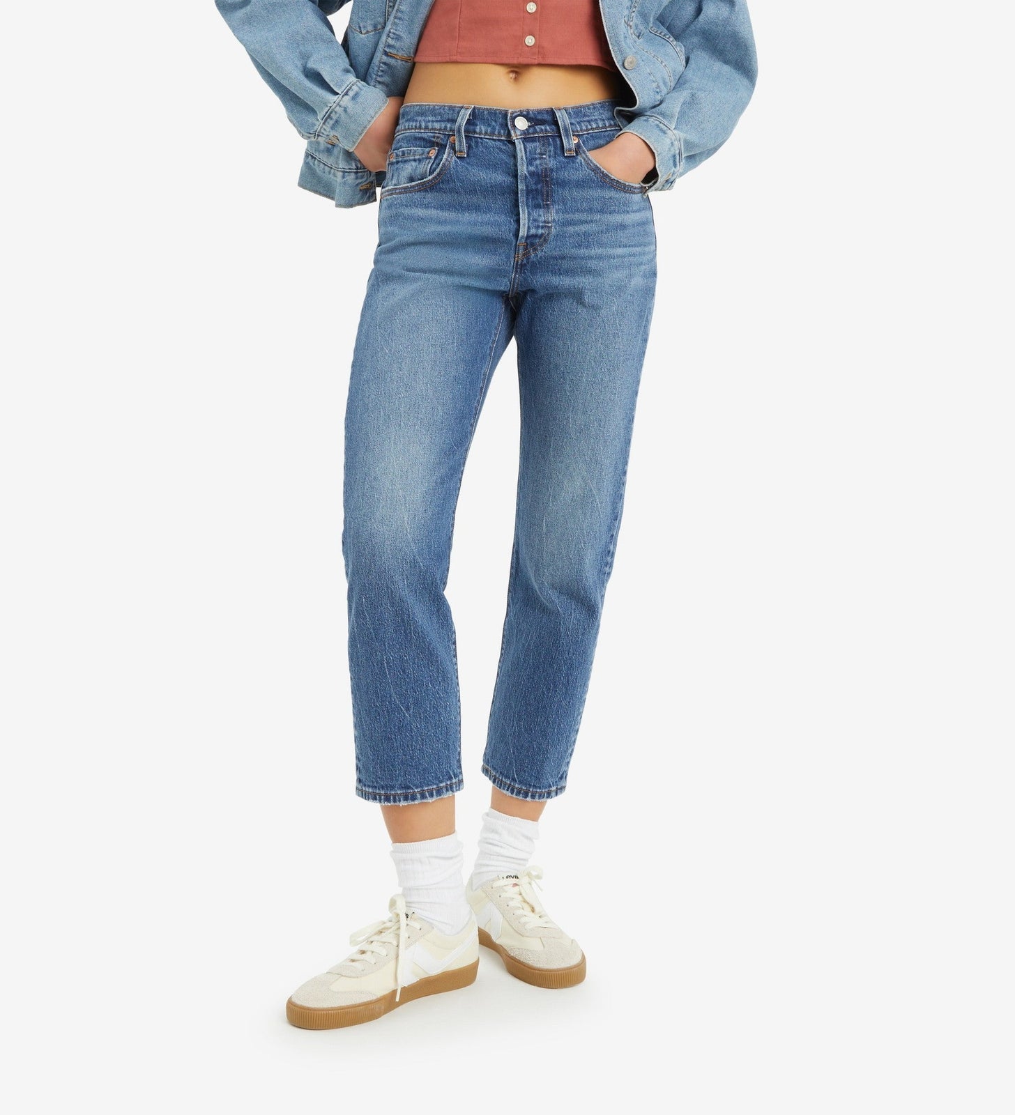 levi's® women's 501® original cropped jeans 3620003352426 Erin Can't Wait Stretch – Levi's Hong Kong