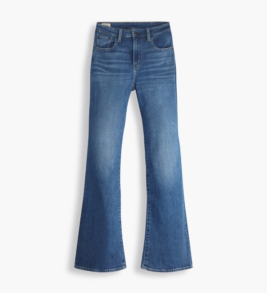 levi's® 726 高腰喇叭牛仔褲 | 女裝 A341000012328 Medium Indigo Worn In – Levi's 香港