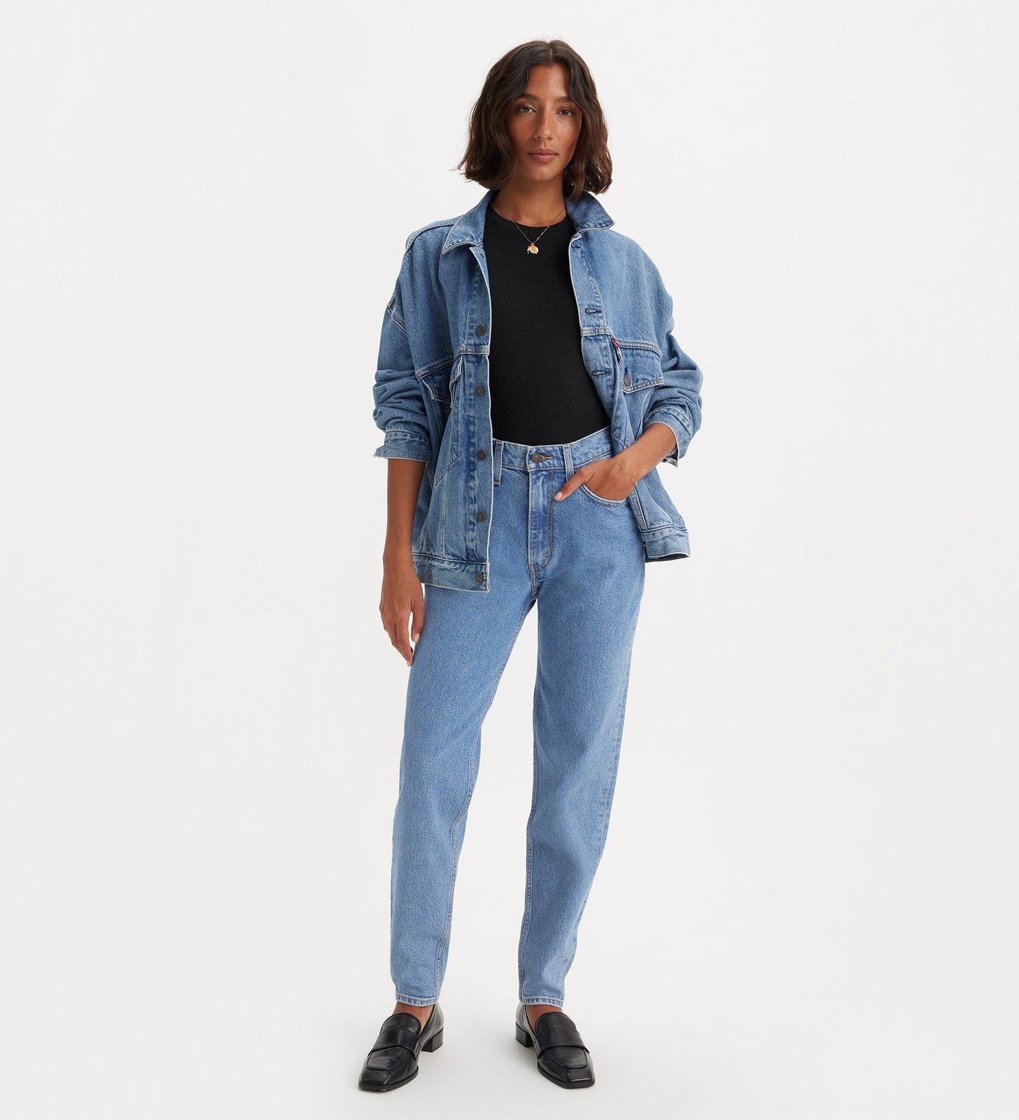 levi's® 復古mom 牛仔褲| 女裝 A350600172428 Waiting Time – Levi's 香港
