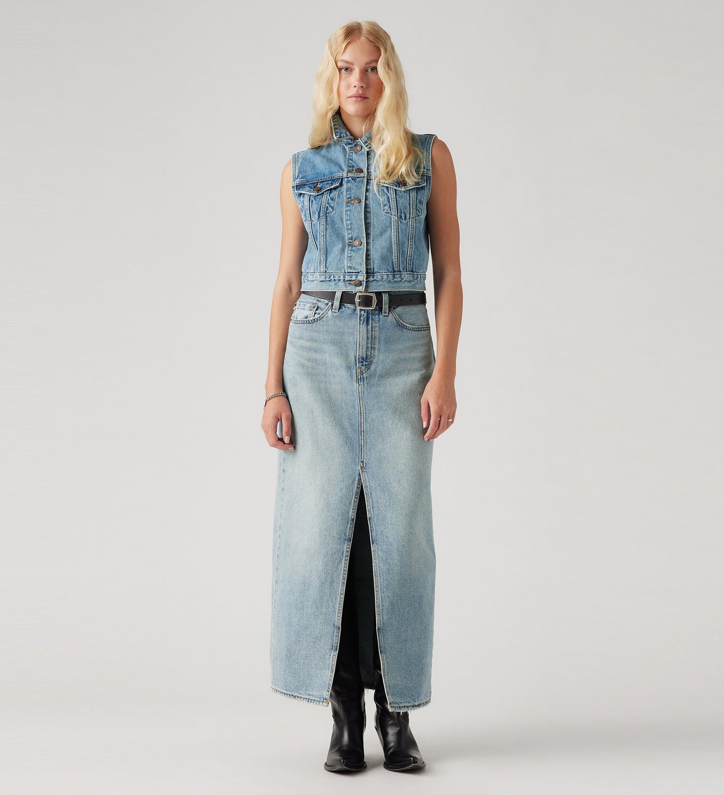 levi's® women's ankle column skirt A7512000025- Please Hold – Levi's Hong Kong