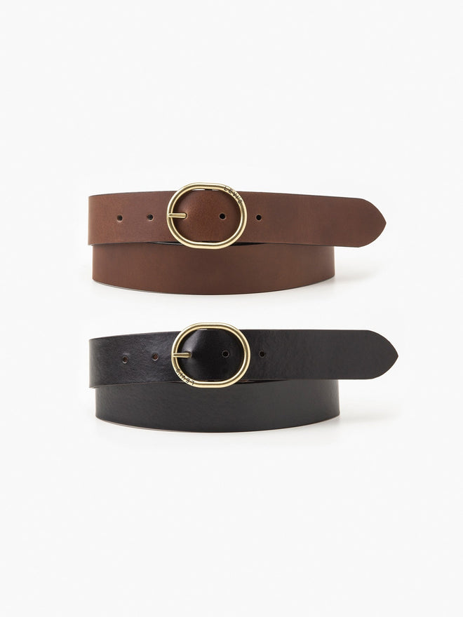 levi's® 雙面皮帶 | 女裝 37460008480- Brown - Neutral  – Levi's 香港