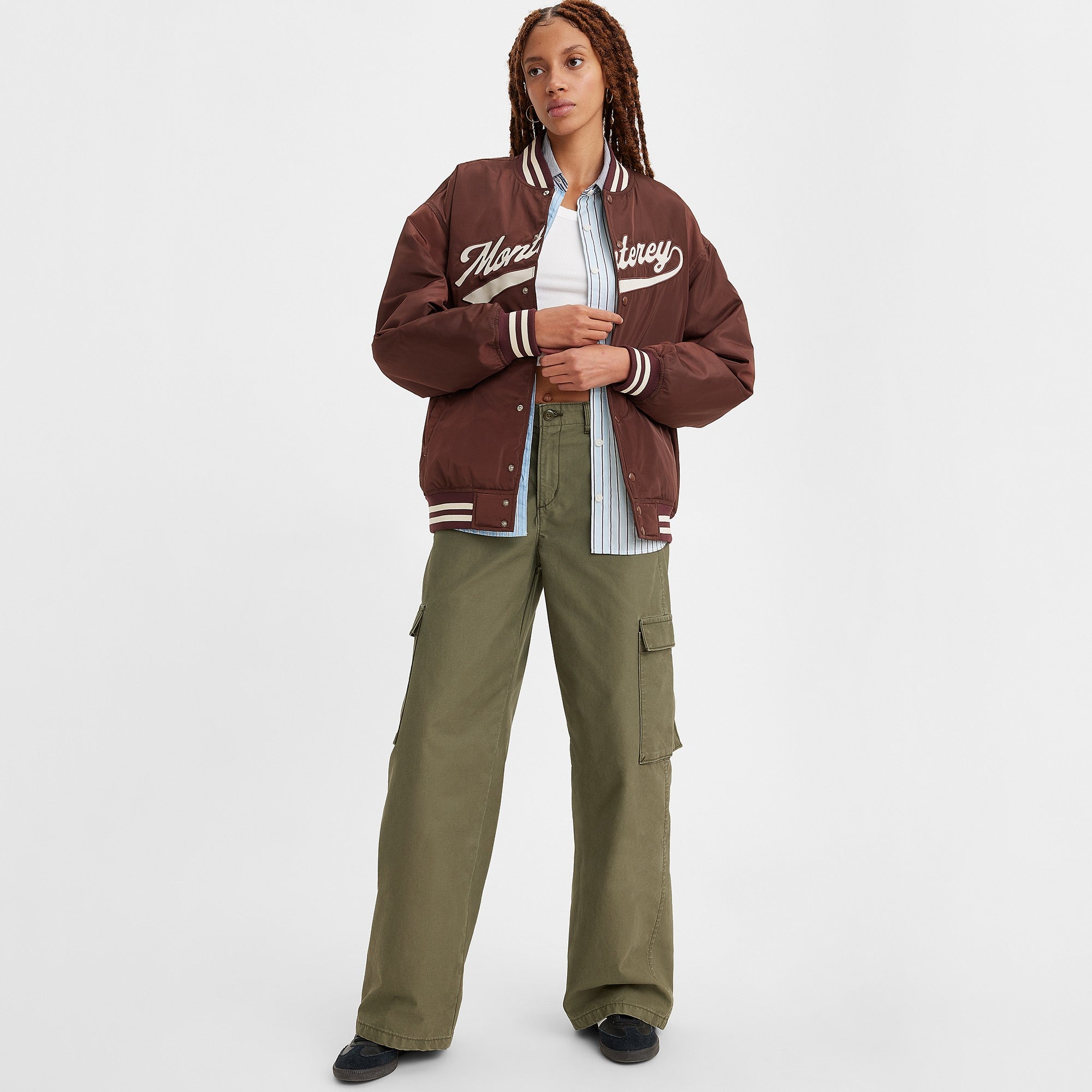 Levi khaki pants womens best sale