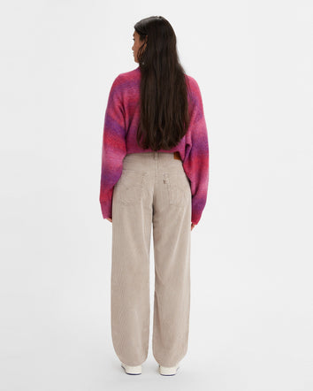 levi's® 女士baggy dad 牛仔褲 | 女裝 A349400052528 Brown Garment Dye  – Levi's 香港