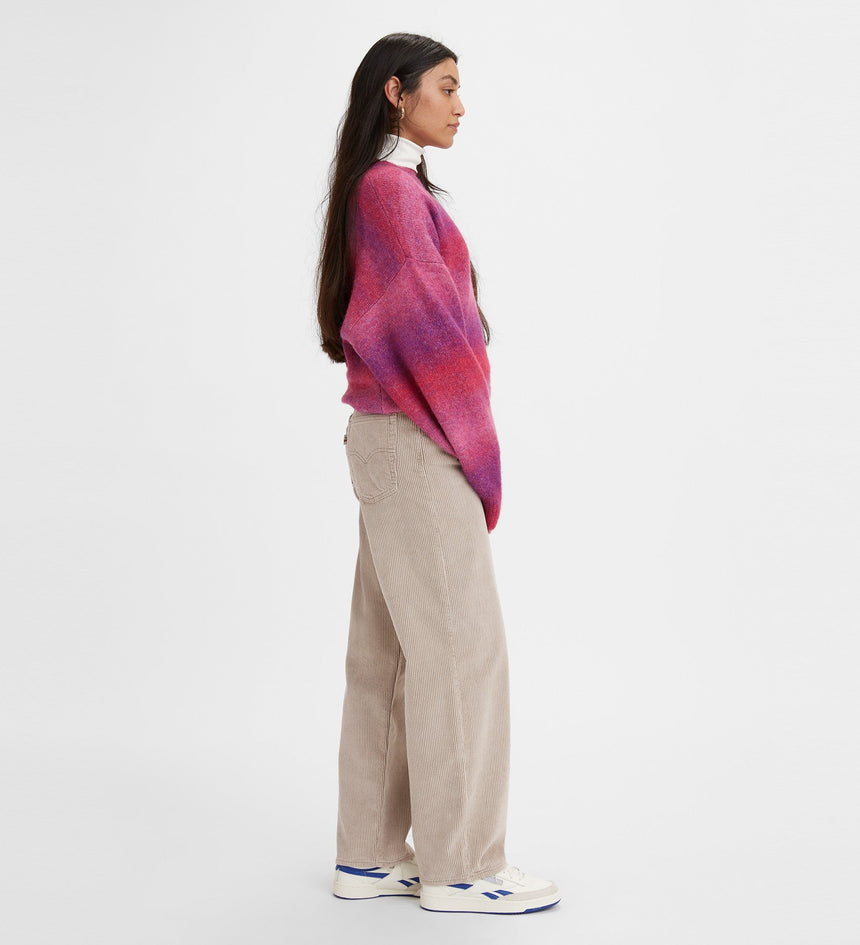 levi's® 女士baggy dad 牛仔褲 | 女裝 A349400052528 Brown Garment Dye – Levi's 香港