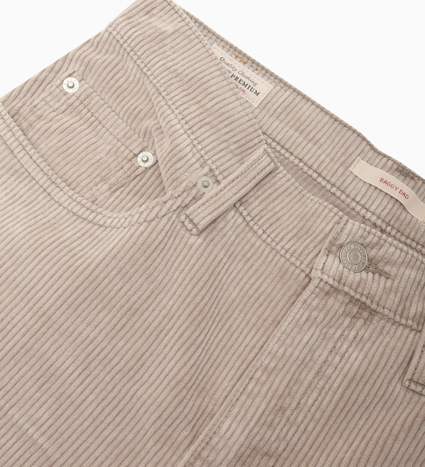 levi's® 女士baggy dad 牛仔褲 | 女裝 A349400052528 Brown Garment Dye – Levi's 香港