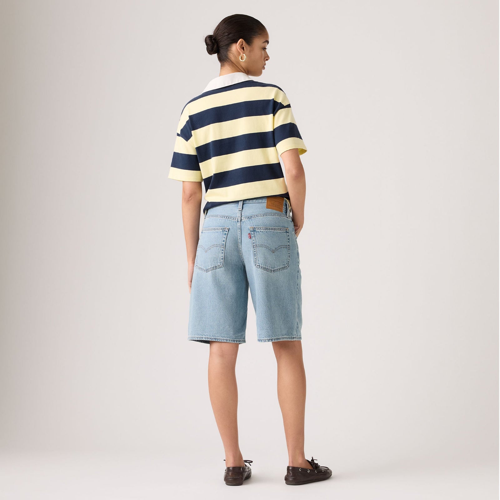 levi's® women's baggy dad jorts 000MJ001724- Medium Indigo – Levi's Hong Kong