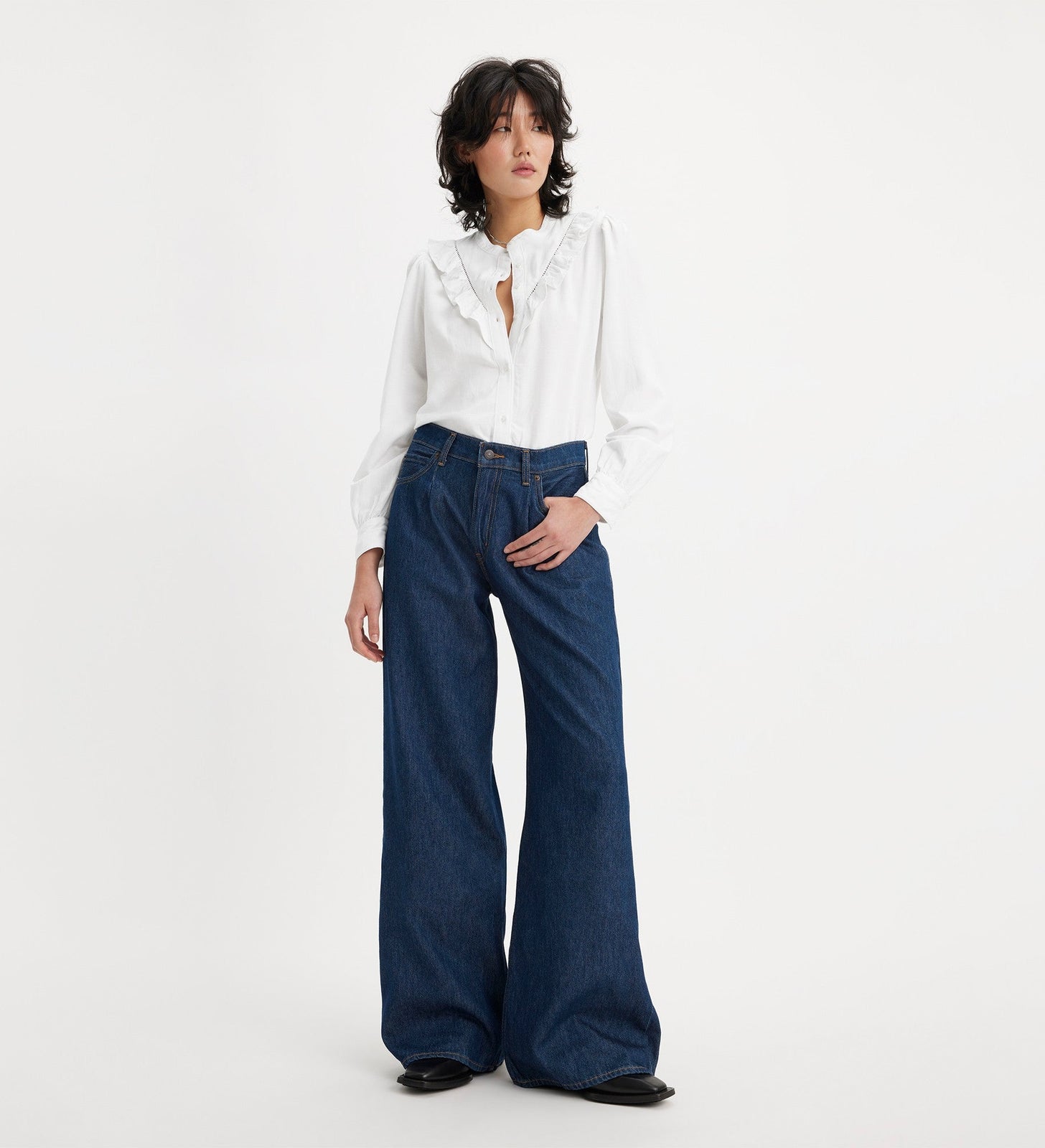 levi's® women's baggy dad wide-leg jeans A745500032430 Let's Get Lost Again – Levi's Hong Kong