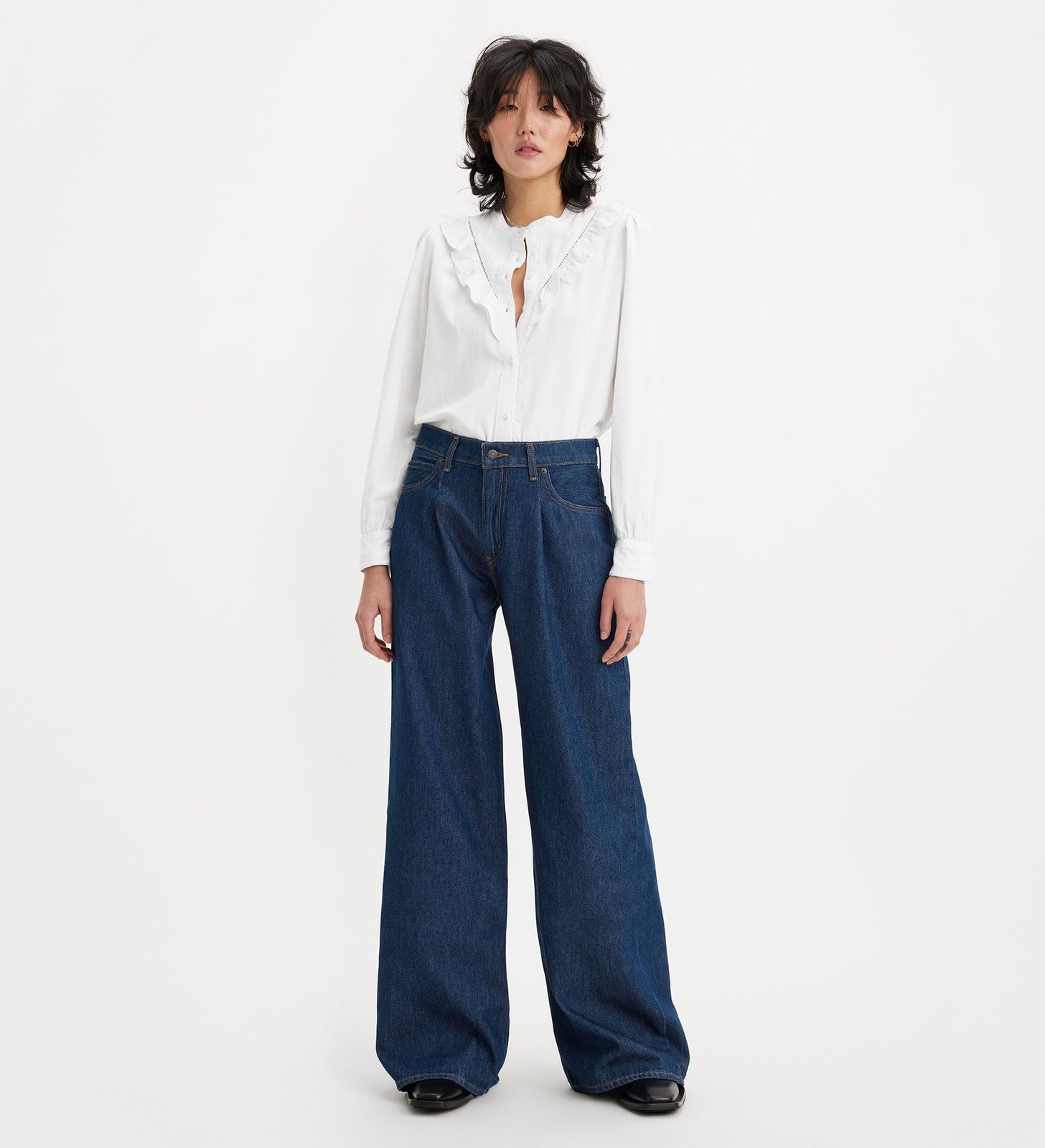 levi's® women's baggy dad wide-leg jeans A745500032430 Let's Get Lost Again – Levi's Hong Kong