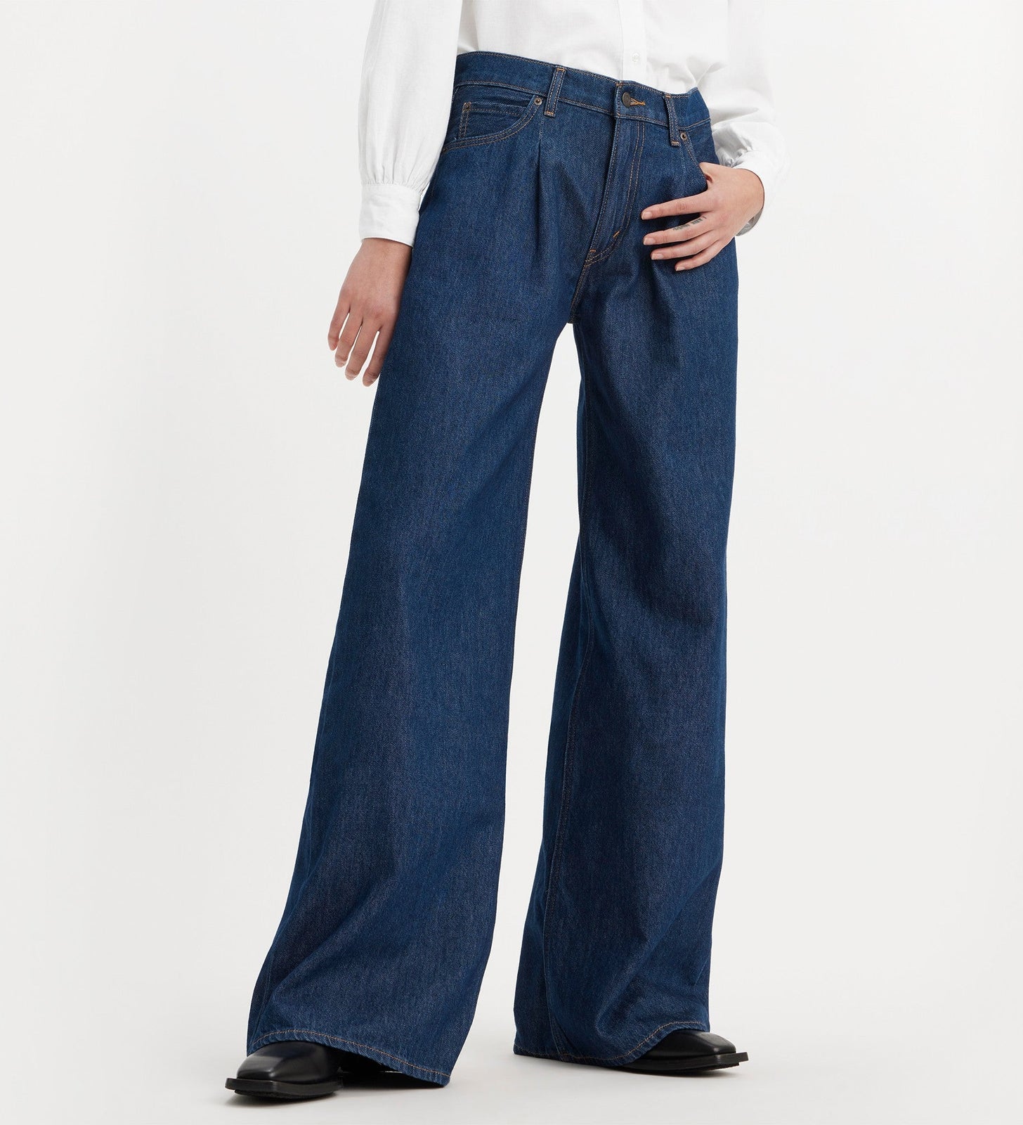 levi's® women's baggy dad wide-leg jeans A745500032430 Let's Get Lost Again – Levi's Hong Kong