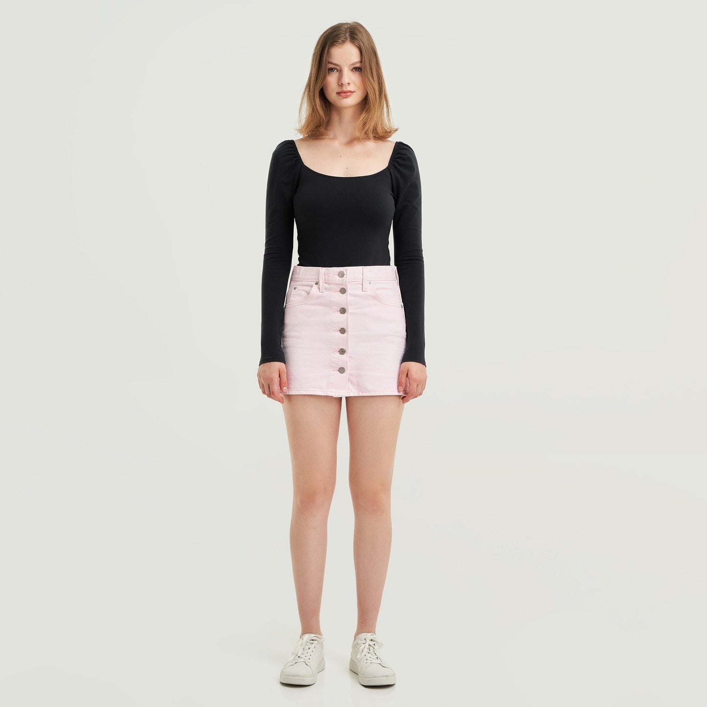 Levi's® Women's Buttonfront Skirt