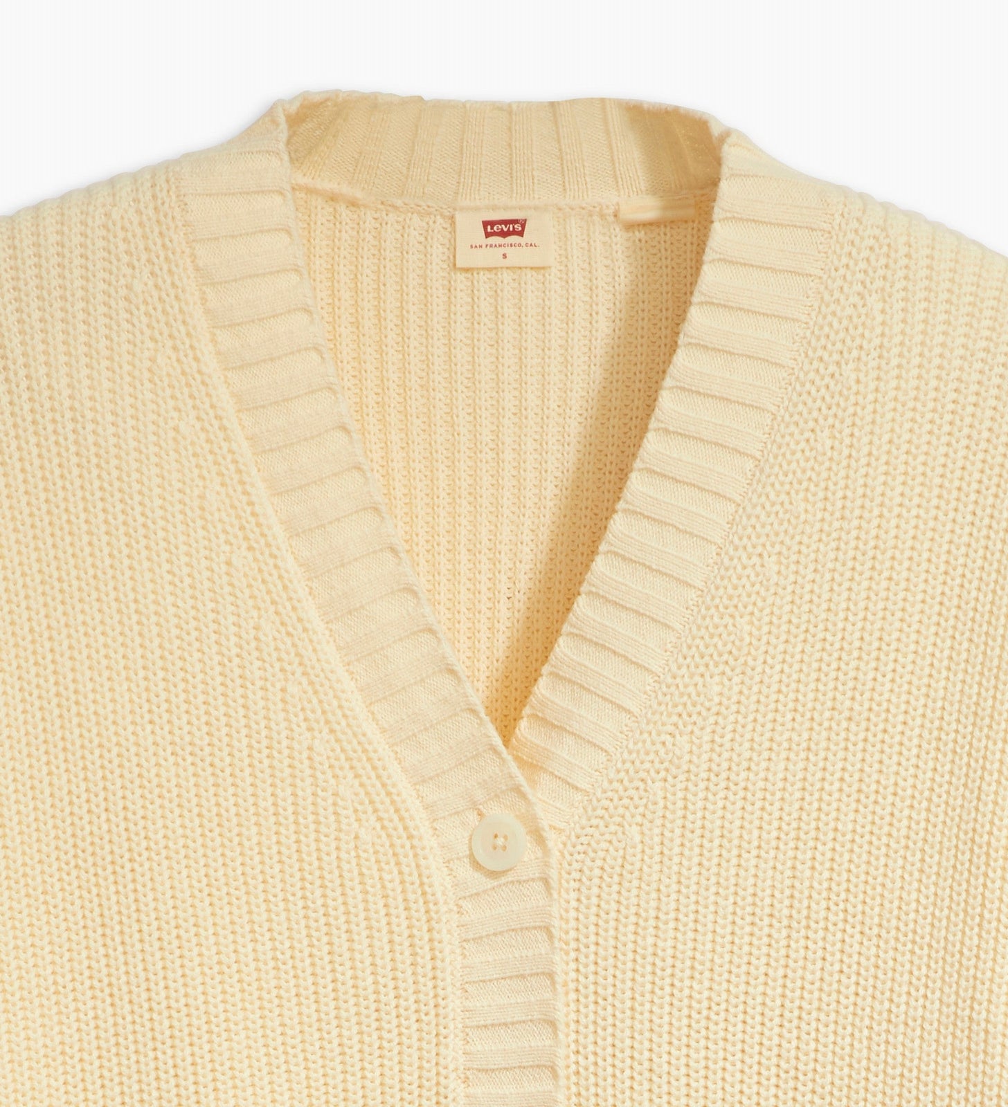 levi's® women's cyrus cardigan A71040002XS- Pearled Ivory – Levi's Hong Kong