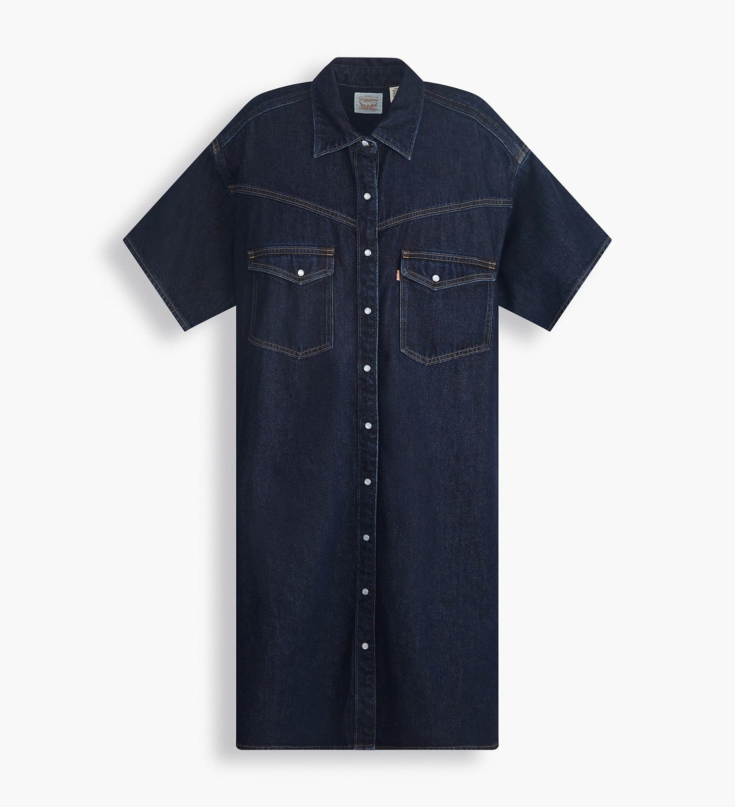 levi's® women's elowen western dress A33440000XS- Indigo Rinse – Levi's Hong Kong