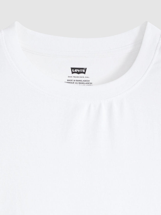 levi's® essential baby tee 基本款修身 t 恤 | 女裝   0085R0000XS- White  – Levi's 香港
