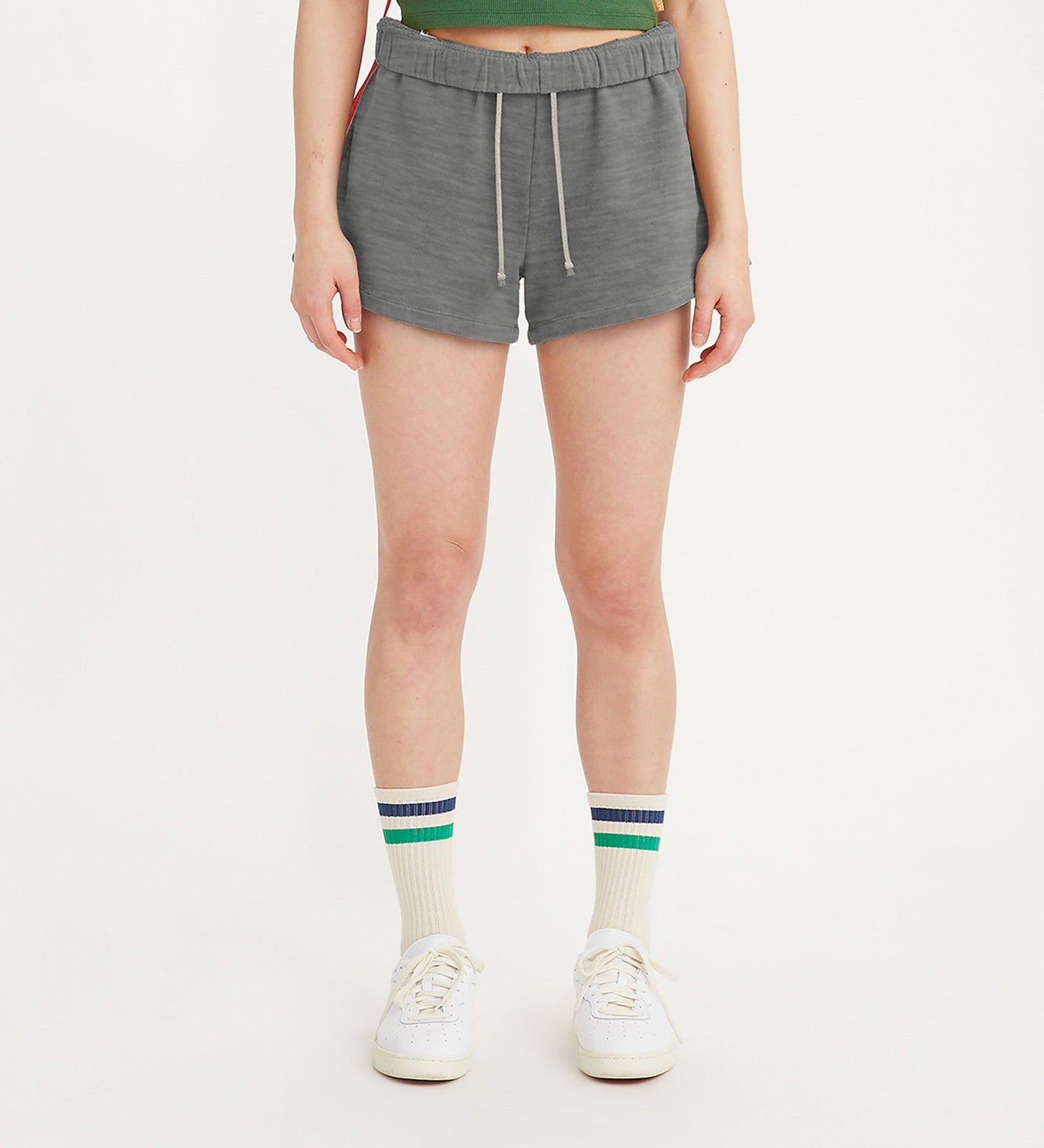 levi's® gold tab™ 休閒短褲 | 女裝 A37480007XXS- Medium Vintage Heather Grey – Levi's 香港