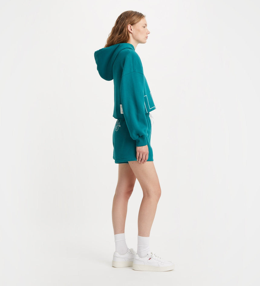 levi's®圖案運動短褲 | 女裝 A50070001XXS- Short Minimal Sport Arched Logo Spruced Up – Levi's 香港