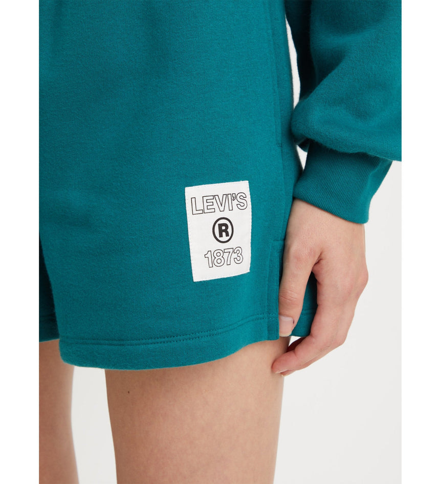 levi's®圖案運動短褲 | 女裝 A50070001XXS- Short Minimal Sport Arched Logo Spruced Up – Levi's 香港
