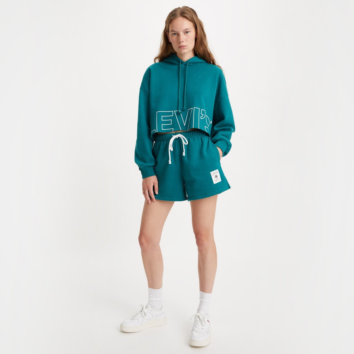 Levi's®圖案運動短褲 | 女裝