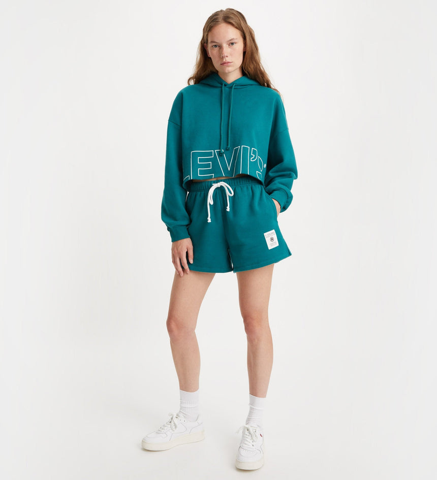 levi's®圖案運動短褲 | 女裝 A50070001XXS- Short Minimal Sport Arched Logo Spruced Up – Levi's 香港