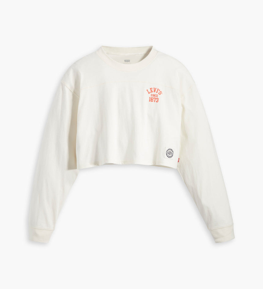 levi's®印花短版長袖tee | 女裝 A49290000XXS- Tofu – Levi's 香港