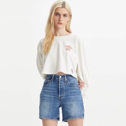 Levi's®印花短版長袖Tee | 女裝