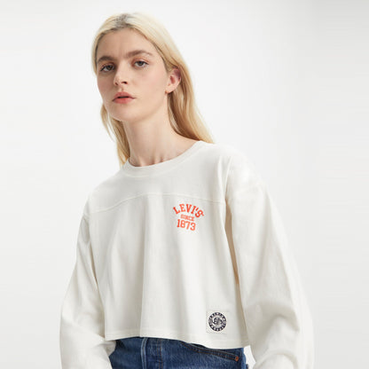 Levi's®印花短版長袖Tee | 女裝