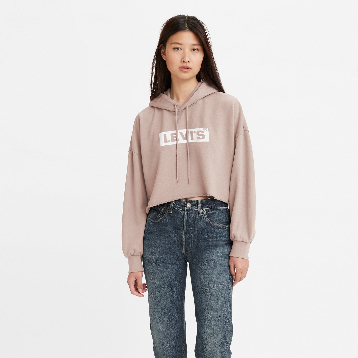 Levi's® Women's Graphic Cropped Hoodie