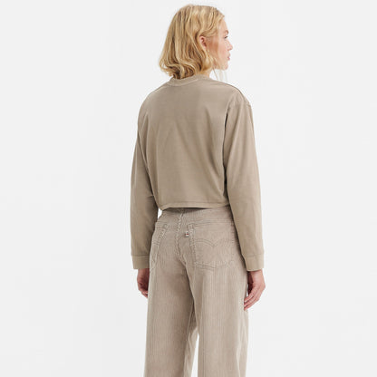 Levi's® Women's Graphic Long Sleeve Reese Cropped Tee