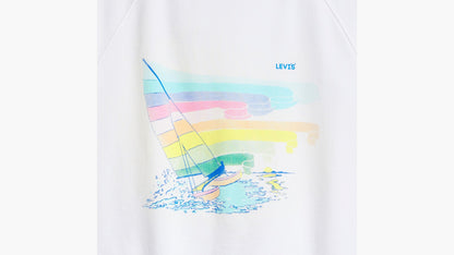 Levi's® 圖案短袖 Marina 運動衫| 女裝