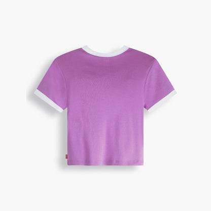 Levi's® Women's Graphic Ringer Mini T-Shirt